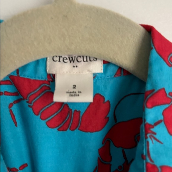 CrewCuts Lobster Print Dress 2T - Picture 3 of 4